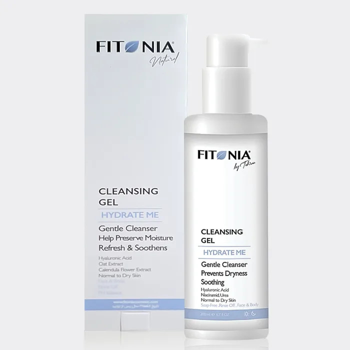 ژل شستشو پوست خشک هیدرات می فیتونیا Fitonia Cleansing Gel Hydrate Me 200ml