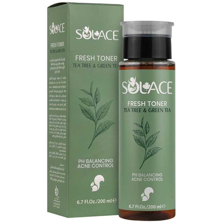 تونر صورت چای سبز و درخت چای D-30115 Tea Tree And Green Fresh Toner